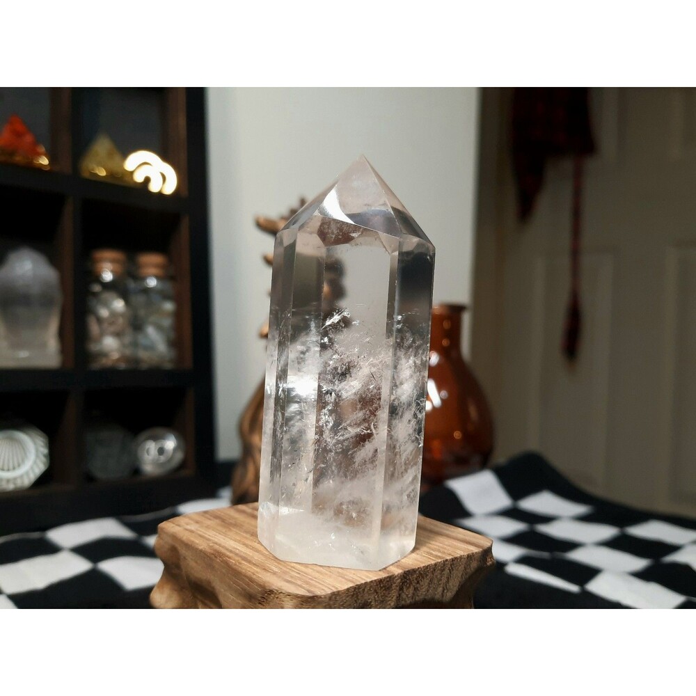 Clear Quartz Crystal Point